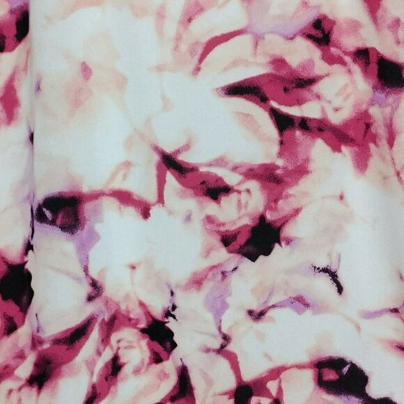 Apt 9 Pink Floral Cold Shoulder Shift Dress 10 - Picture 2 of 6